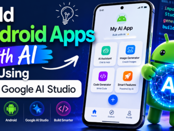 Build Android Apps with AI Using Google AI Studio