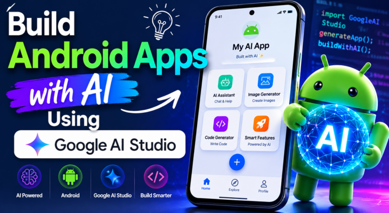 Build Android Apps with AI Using Google AI Studio