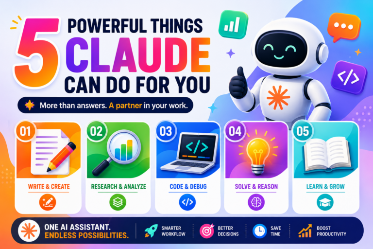 Claude AI Capabilities 5 Powerful Ways It Can Help You Work Smarter